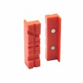2pcs Vise Jaw Pads Pair Of Magnetic Soft Pad Jaws Rubber For Metal Vise 4.5Inch Long Pad Bench Vice Woodworking Tools Hot