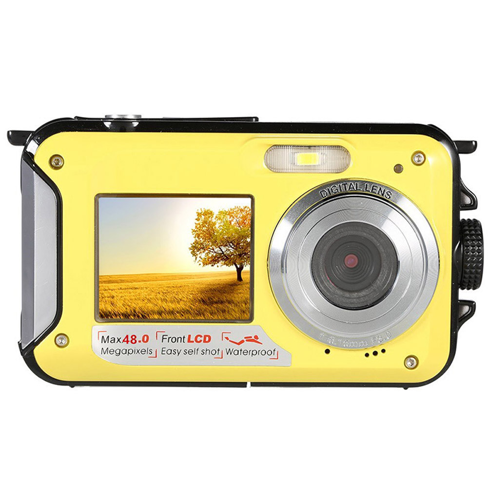 48MP Underwater Waterproof Digital Camera Dual Screen Video Camcorder Point and Shoots Digital Camera New Arrival