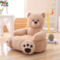 Kawaii Teddy Bear Panda Duck Unicorn Sofa Chair Seat Cushion Plush Toy Cats Dogs Children Kids Baby Nest Sleeping Bed Home Decor