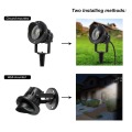 LED Landscape Lights Outdoor, Waterproof 10W Decorative Spotlights Lawn Lamp With Ground Spike Garden lighting, LED Yard Step