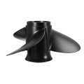 10 x 13 Marine Outboard Propeller For Evinrude Johnson 15-35HP 778863 / 175191 Aluminum Alloy Black 14 Spline Tooth Propeller