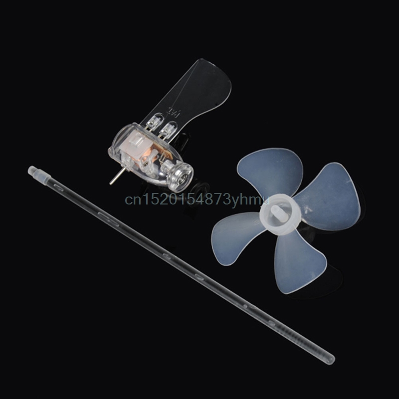 Wind Generator Turbine LED Teaching Tools Sample Model Smallest Mini 360 degrees wind generator New hot