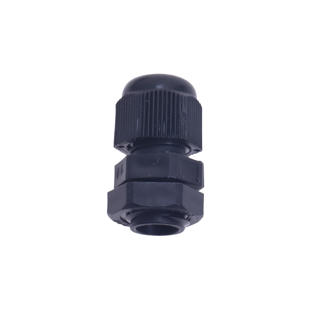 5pcs PG7 Black Cable Glands Waterproof Plastic Nylon Cable Gland Connectors Joints