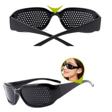 1pc Pinhole Pin Hole Eyesight Improver Eye Training Exercise Glasses Eyewear Eyesight Improvement Healing Vision Eye Care TXTB1