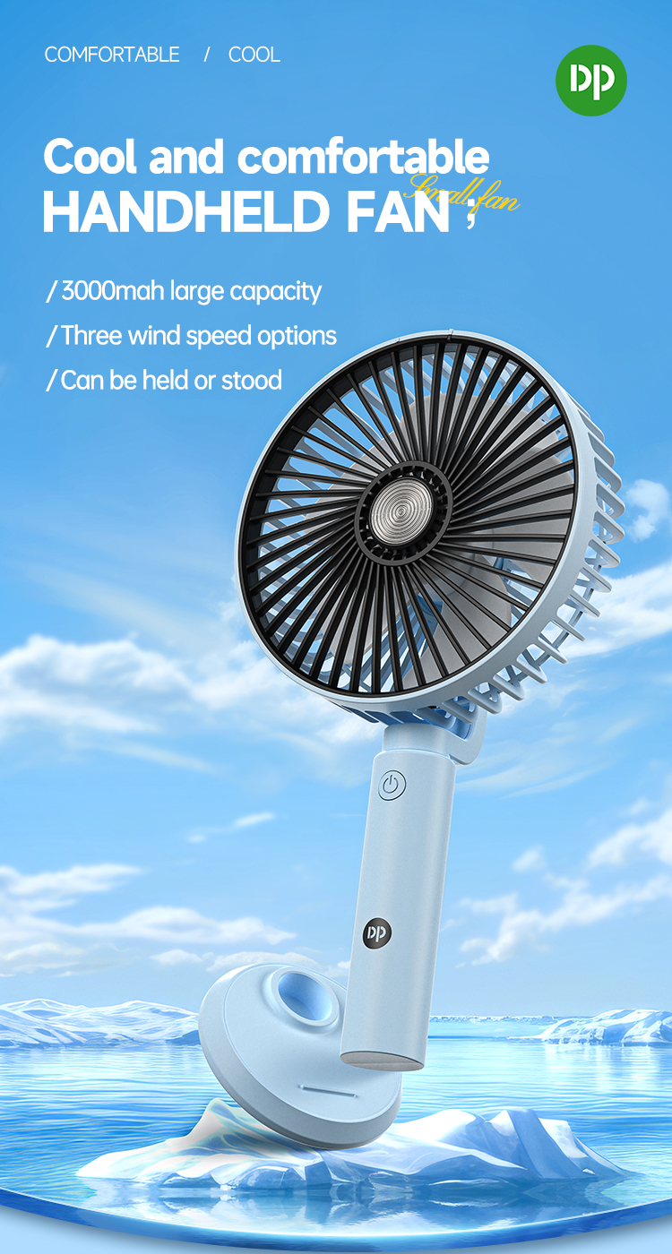 Portable Desktop USB-C Table Fan Rechargeable 90 Degree Rotary-7640-detail-1