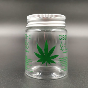 Weed Storage Bottle Jar Glass Sealed Small Jar with Lid 1pcs