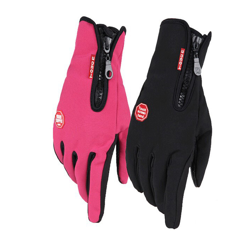 New Arrived Brand Women Men M L XL Ski Gloves Snowboard Gloves Motorcycle Riding Winter Touch Screen Snow Windstopper Glove