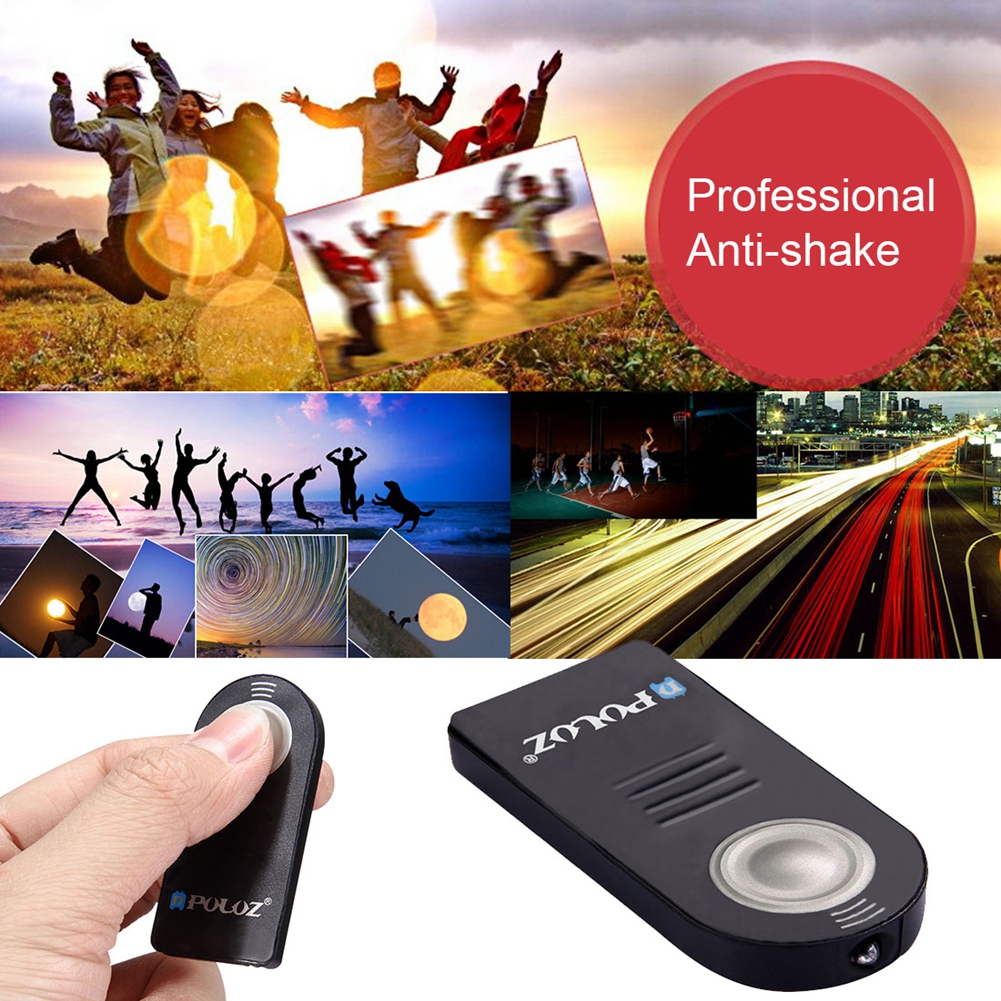 Universal Wireless Infrared IR Remote Control Shutter Trigger Controller 10~15m Range For Canon Nikon Sony DSLR/SLR Camera