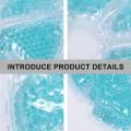 1Pc Cooling Pack Skin Friendly Bead Ice Pack Breastfeeding Ice Pad Massage Care Tool