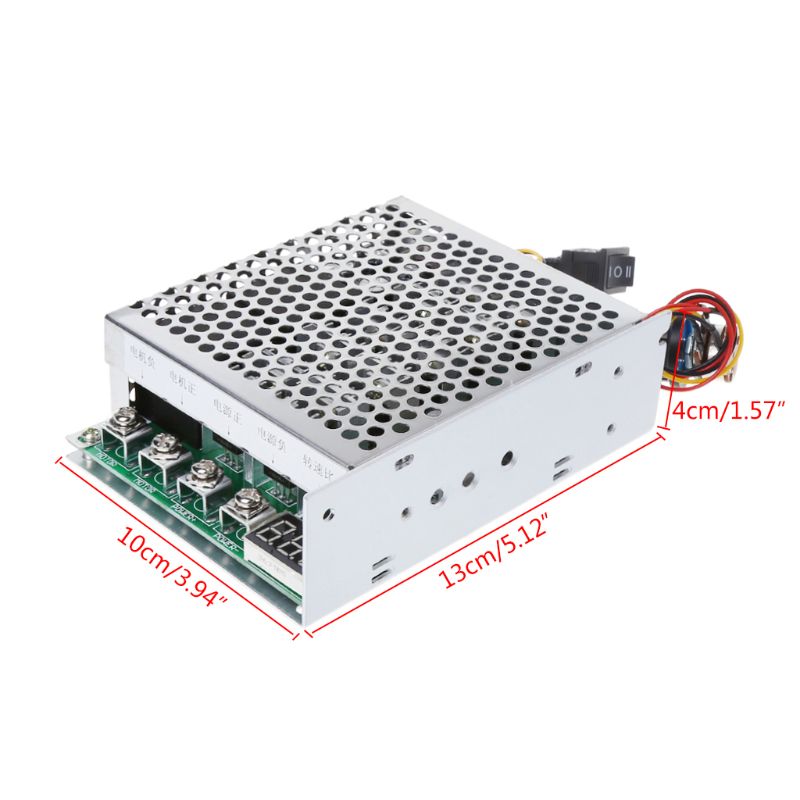 DC 10-55V 100A Motor Speed Controller Reversible PWM Control Forward/Reverse Dropshipping