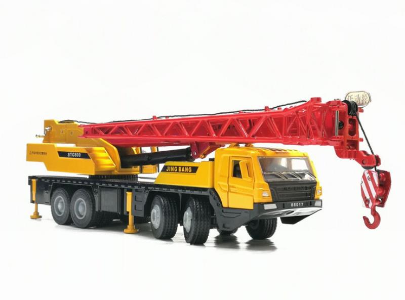 High simulation 1:50 alloy engineering crane,crane children's toys,collection gifts,free shipping