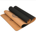 183cm*68cm*5mm Natural Cork TPE Yoga Pad Non-slip Pilates Gym Home Sports Exercise Mats Double Layer Yoga Pad