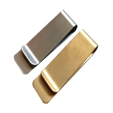 Stainless Steel Brass Banknote Metal Money Clip Holder Credit Card ID Cash Wallet Cash Clips Slim Pocket Money Holder Clip