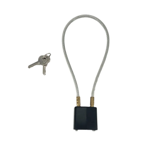 Steel Cable Trigger Gun Lock Wire Rope Padlock