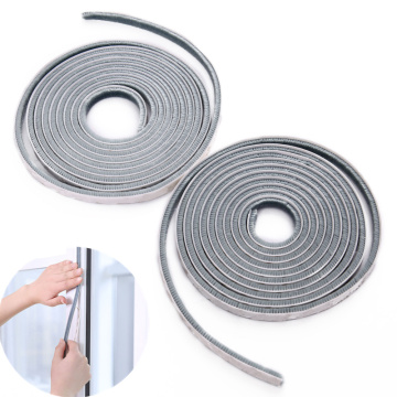 10M Flexible Self adhesive Door bottom protector tape window sealing strip Wind-proof Brush Strip hone hardware accessories