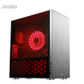 JONSBO C3 Aluminum side translucent chassis, ITX HTPC mini chassis USB3.0, support MATX board power supply Desktop comput case