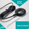 TOPGNSS USB GPS receiver GLONASS GALILEO M8030 Dual GNSS receiver module antenna aptop PC,GN225U8,better than BU-353S4 G-mouse