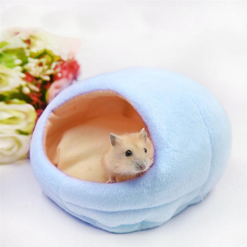 Mini Small Pet Hamster Bed Nest House Winter Warm Squirrel Hedgehog Rabbit Chinchillas Mattress House Nest Hamster Accessories