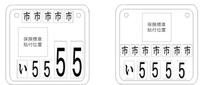 license plates