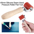 Wallpaper Seam Rolle 40mm Silicone High Temperature Resistant Seam Hand Pressure Roller Roofing PVC Welding Tool Accessories