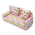 Kids Mini Flower Sofa Cloth Floral Prints Sofa Cushions Toy Dollhouse Miniature Furniture Toys For Doll Accessories Children #40