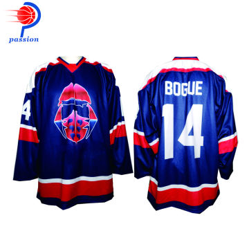 100% polyester custom youth team Full Sublimation Printing ice hockey wear