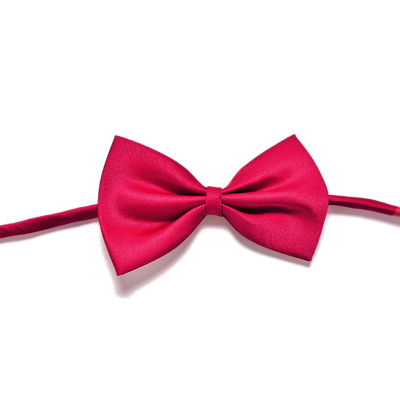 Children Adjustable Accessories Cute Kids Boys Bow Tie Solid Color Bowknot For Wedding Lovely Tie Children 1pc