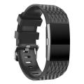 16 Colors 3D Texture Silicone Strap for Fitbit Charge 2 Smart Watch Strap Buckle Watchband Wrist Band Bracelet Clock Accessories