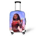 HaoYun Travel Luggage Cover Moana Vaiana Princess Pattern Protective Suitcase Cover Elastic Dust-proof & Water-proof Protector
