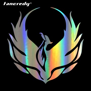 Tancredy Car Bumper Sticker Vinyl Phoenix Bird of Wonder Car Window Stickers and Decals Car Styling Decorative Auto Accessories