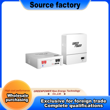 Wall Mounted LiFePO4 Battery 51.2V