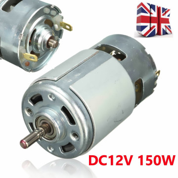 775 Motor Micro DC Motor DC 12V 13000RPM Ball Bearing Large Torque High Power Low Noise Electronic Component Motor 5mm Shaft New