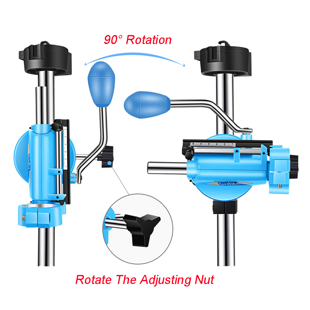 ALLSOME Drill Press Stand bench for Electric power Drill iron base Workbench Clamp for Drilling