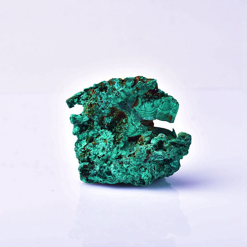 1PC Natural Green Malachite Stone Quatrz Crystal Healing Mineral Rough Ore Rock Reiki Collectible Specimen for Home Decor Gifi