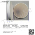 100mm round infrared honeycomb ceramic plate, regenerative ceramic plate, refractory porous ceramic plate, energy-saving plate