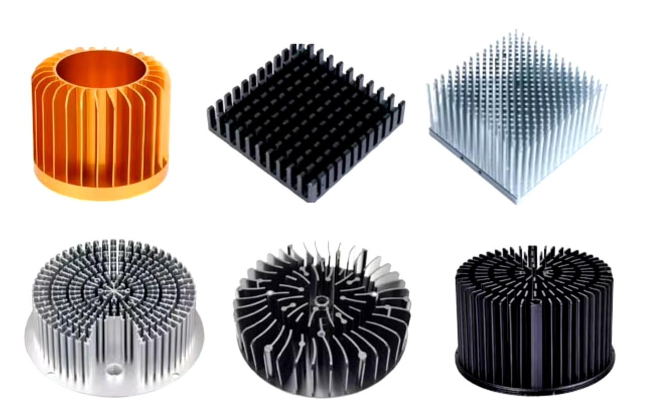 LED lamp radiator cold forging