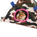 Print Hamster Bed House Soft Guinea Pig Bird Bed Rat Nest Small Animals Mouse Sleeping Bag Cave House Accessories Hamster Cage