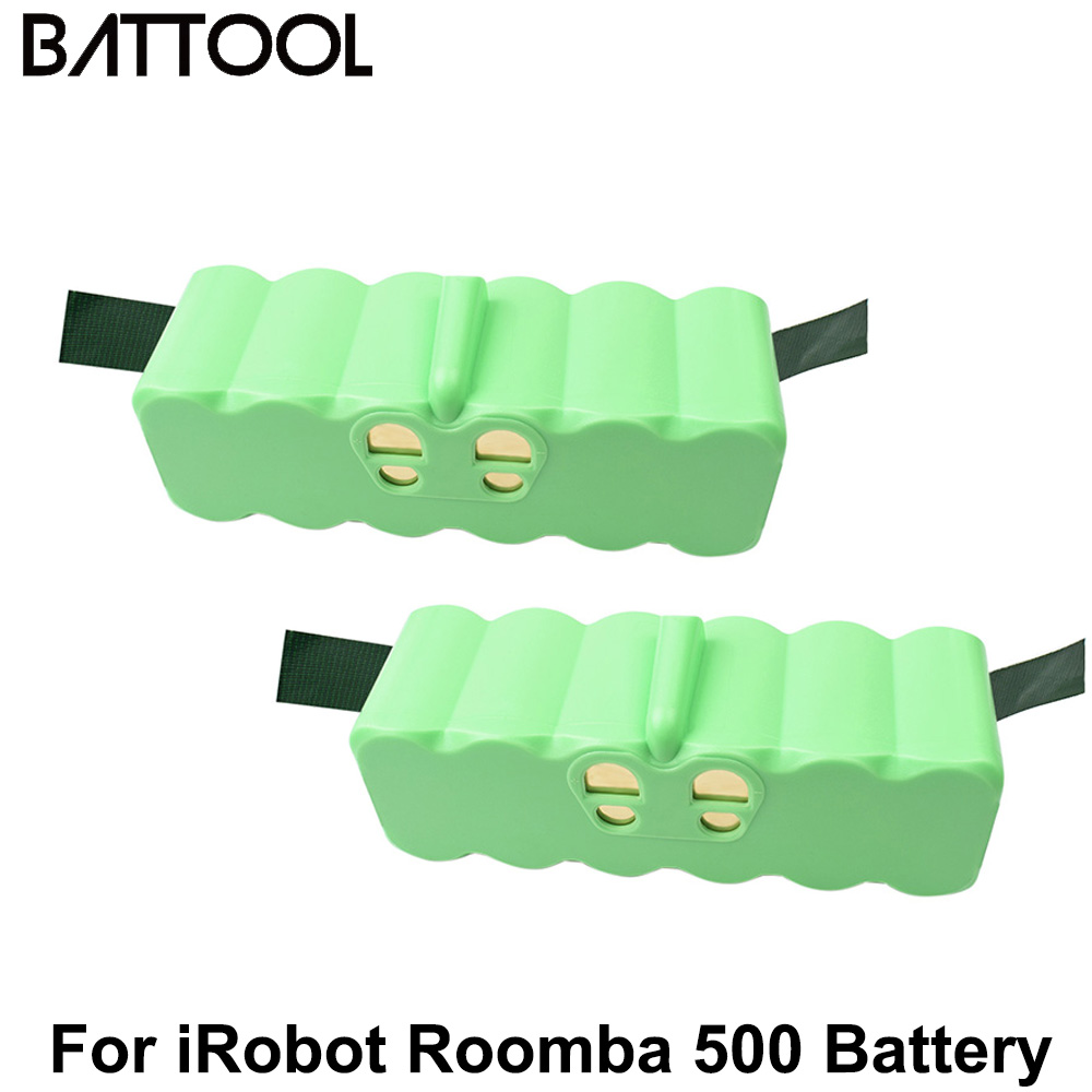 Battool 14.4V 6400mAh Lithium Battery Replacement For IRobot Roomba 500 600 700 800 980 Series Li-ion Vacuum Cleaner Battery