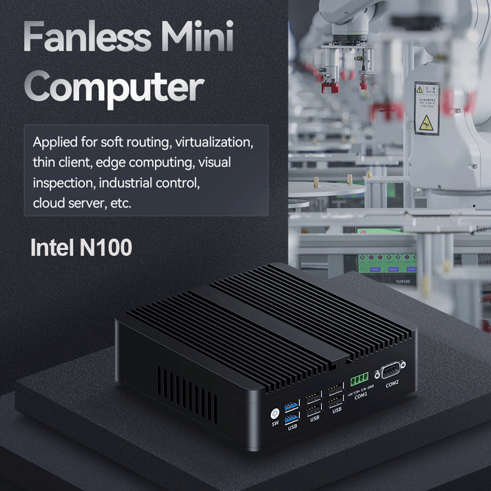Fanless industiral mini PC