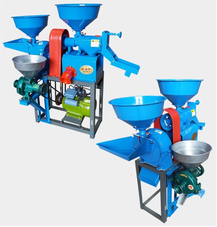 Combined Rice Husk Hammer Mill Machine Rice Milling Machine