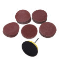 Mayitr 50pcs 2'' Sanding Disc 60-180 Grits Sander Discs Sanding Pad Sandpaper with M6 Backer Plate for Abrasive Tools
