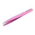 Eyebrow Tweezers Stainless Steel Portable Small Eyebrow Trimming Tool Useful Durable Tweezers With Eyebrow Comb