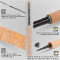 Maximumcatch 10/11/12/13FT (3/3.3/3.6/3.9M) Tenkara Telescoping Fly Fishing Rod Graphite IM10 Carbon Tenkara Fly Rod