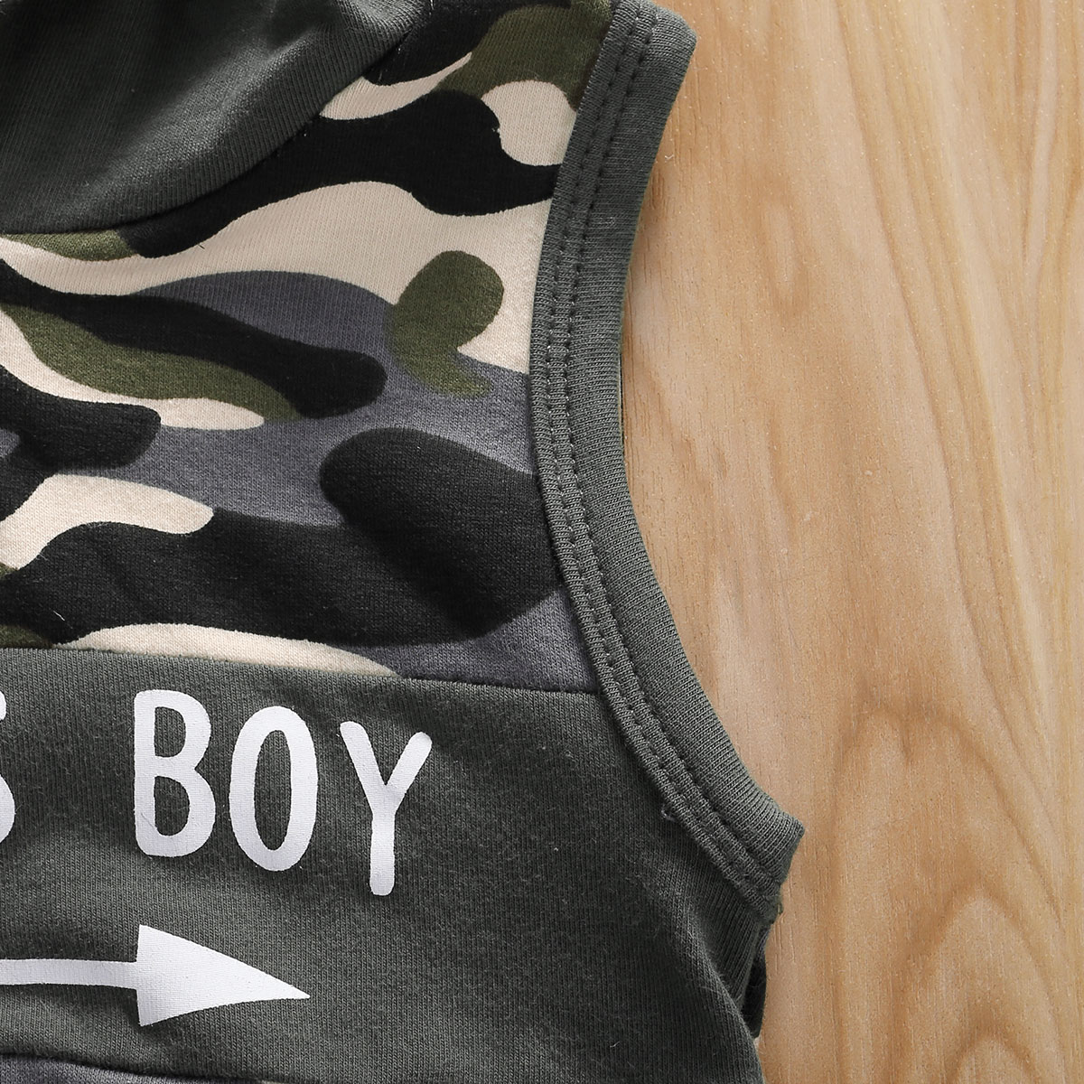 2020 Baby Summer Clothing Toddler Baby Boys Clothes Infant Letter Hoodie Sweatshirt+Camo Shorts Bottoms 2Pcs Spring Outfits Set