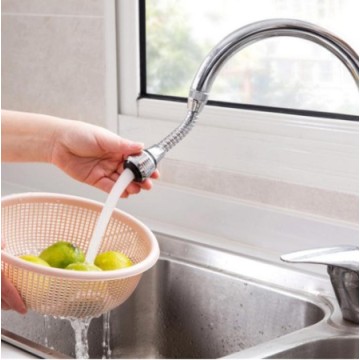 1pc Metal Kitchen Faucet Water Saving High Pressure Nozzle Tap Adapter Bathroom Sink Spray Bathroom Shower Rotatable Accessories