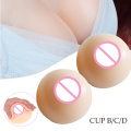 Realistic Shemale Fake Boobs False Breast Forms Crossdresser Boobs Silicone Adhesive Breast Tits For Drag Queen Crossdresser