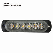 Coxswain Dual color Car Truck LED Grille Traffic Light Head 12 LED Surface Mount Strobe Emergency Safety Warning Light 12-24V