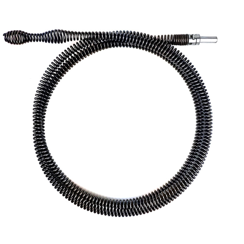 Cheap 2.5m Long Extension Compression Spring With Connector for Toilet Kitchen Bathroom Electric Drill Drain Cleaner Machine