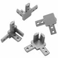 4-Pack 3030 Series 3-Way End Corner Bracket Connector,With Screws For Standard 8Mm T Slot Aluminum Extrusion Profile