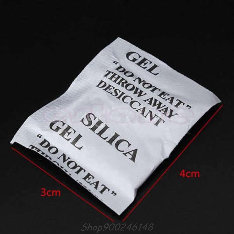100 Packets Lot Silica Gel Sachets Desiccant Pouches Drypack Ship Drier Jy24 20 Dropship